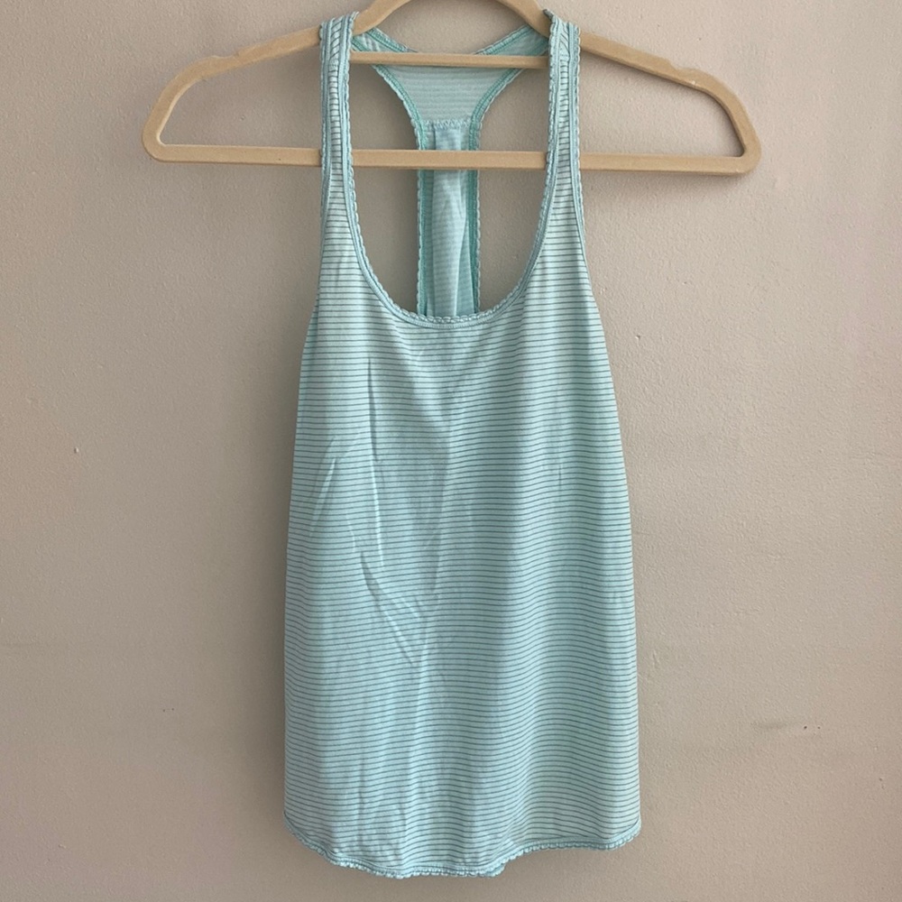 Light Blue Lululemon Tank